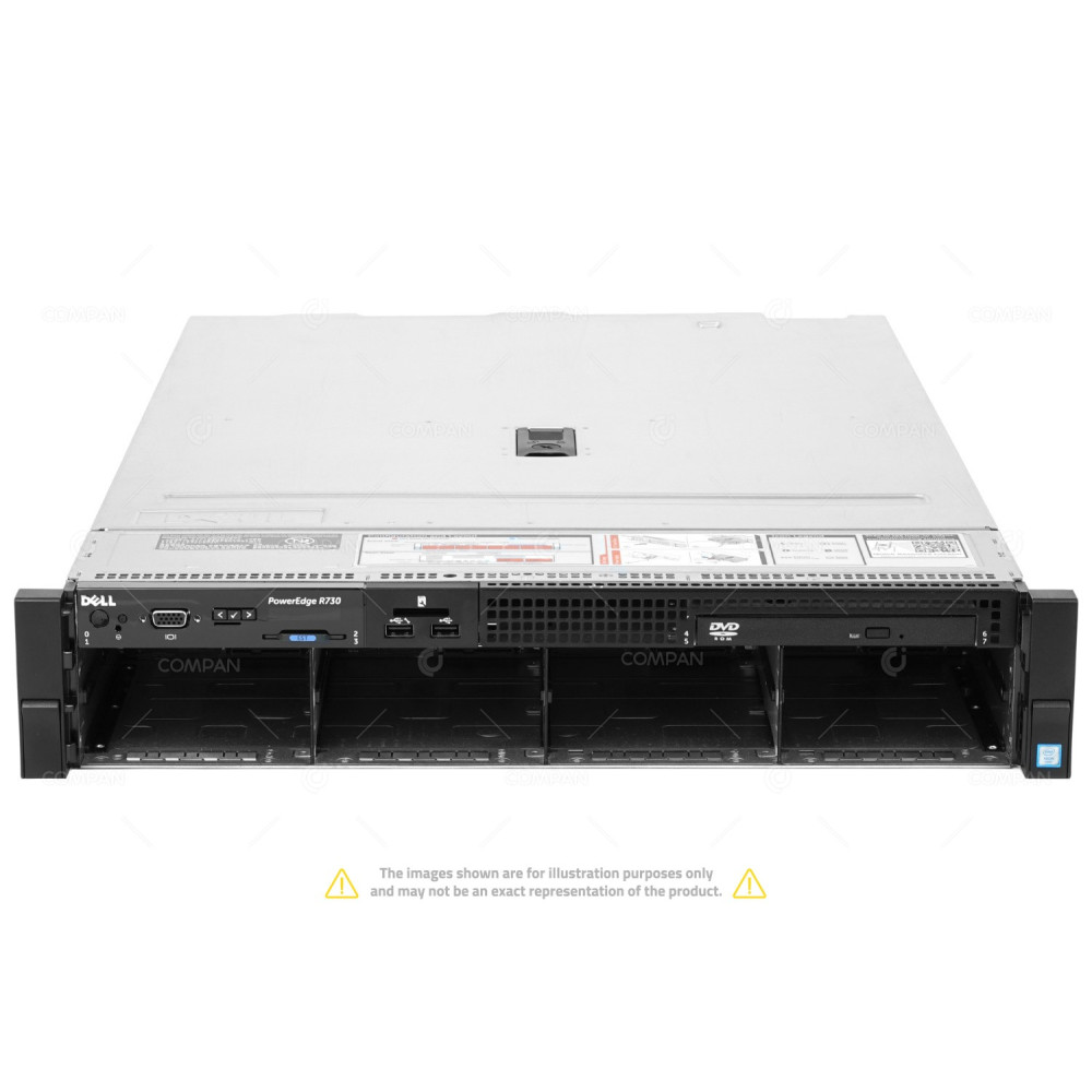Dell PowerEdge R730 8LFF 2x Xeon E5-2680 V4 128 GB RAM + RAILS